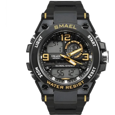 SMAEL Часовник smael bo-29425 - Черен / Златен kp29425