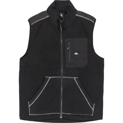 Quiksilver Мъжки поларен елек Quiksilver Clean Coast Gilet Fleece vest - Black - размер XXL (032-1511-0116)