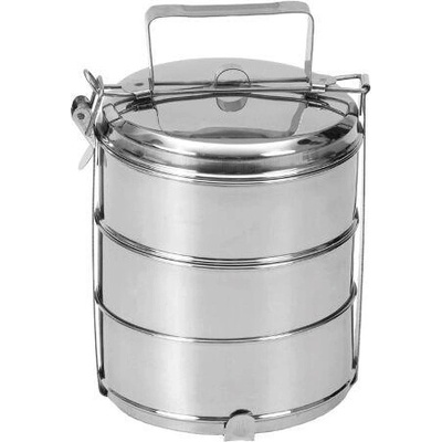 M.A.T. GROUP Nerezový obedár 16 cm, 3-dielny so sponovým uzáverom