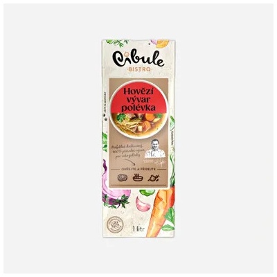 Cibule Bistro Hovädzí vývar ako polievka 1000 ml