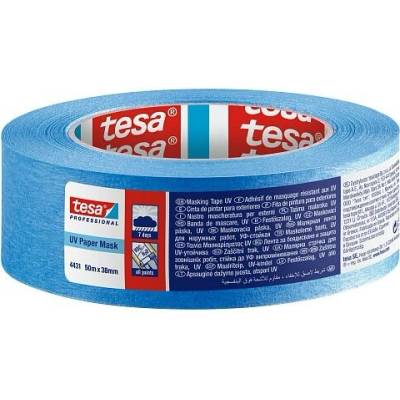 Tesa 4431 Páska maskovacia 7 dní 38 mm x 50 m modrá