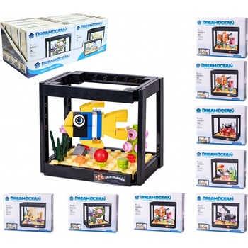 Mikro trading Stavebnice - Akvárium - 8 druhů