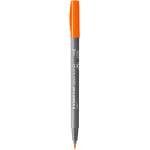 STAEDTLER Флумастер Staedtler Pigment Brush 371, оранжев 4 (31656-А-ОРАНЖЕВ)