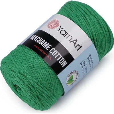 Stoklasa Pletací příze Macrame Cotton 250 g Balení: 1 ks, Varianta: 55 (759) zelená pastelová 55 (759) zelená pastelová