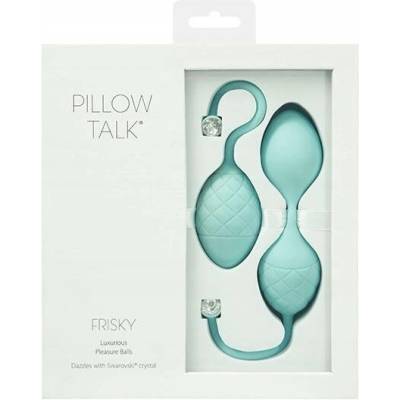 Stimulační kuličky Pillow Talk Frisky Teal