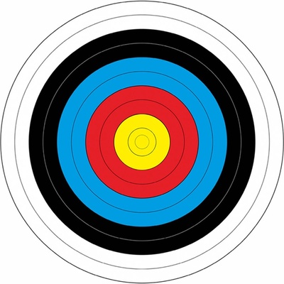 Yate Papierový priemer 60 cm 10 ks