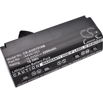 Cameron Sino Батерия за лаптоп ASUS G751J A42NI403 15V 5200mAh CAMERON SINO (CS-AUG751)