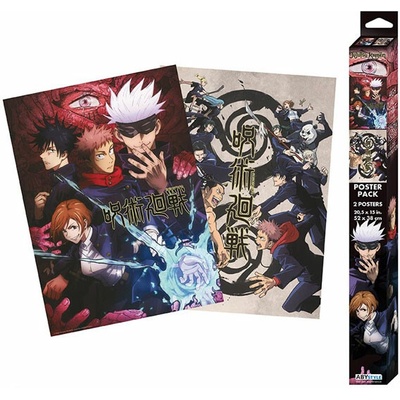 ABYstyle Plagát Jujutsu Kaisen - Group and Schools (2 plagáty)