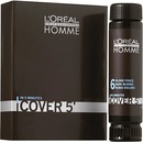 L'Oréal Homme Cover 5 barva na vlasy No. 3 dunkelbraun Color Gel Ammoniak-Free 3 x 50 ml