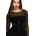 KILLSTAR дамски корсет KILLSTAR - GAIA - Black - KSRA014786