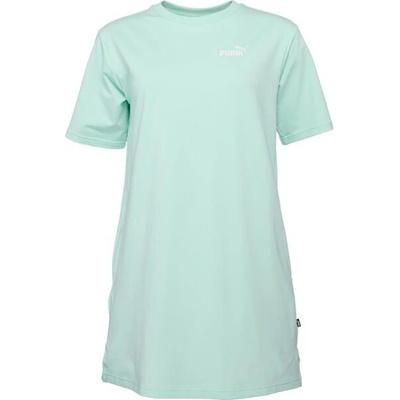 Puma Ess Small Logo Tee Dress Tr svetlo zelená