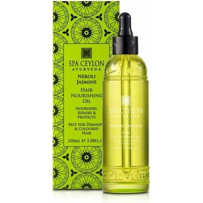 Spa Ceylon - NEROLI JASMINE - Výživný olej na poškodené a farbené vlas - 250 ml