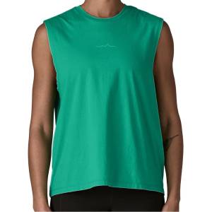 Patagonia Дамски топ Patagonia Women's Multi-Pitch Boxy Tank Top - Aqua Stone - размер XS (916-6170-0111)