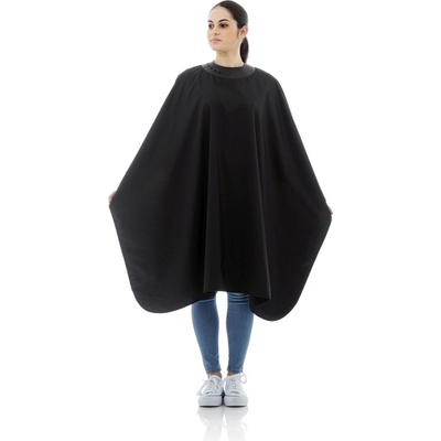 HAIR CARE pláštěnka Neoneck 125 x 145 cm s pogumovaným límcem uchycení kolem krku na cvočky