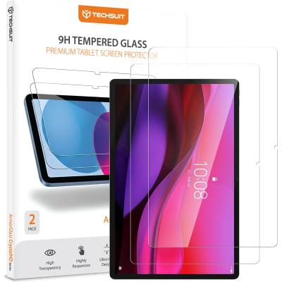 Techsuit Стъклен протектор за Lenovo Yoga Tab Plus 12.7 - Techsuit ArmorGlass CrystalHD (2 броя) - Прозрачен