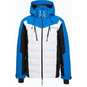 BERGSON Мъжко скиорско яке BERGSON Velox Stx ibiza blue/white