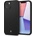 Spigen Cyrill Leather Brick Case - дизайнерски кожен кейс за iPhone 13 (черен)