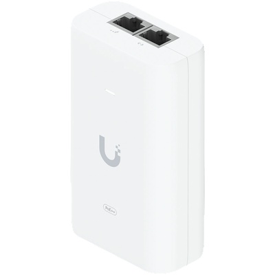 Ubiquiti PoE++ адаптер; Доставя до 60W. Съдържа RJ45 вход за данни (U-POE-PLUS_PLUS-EU)
