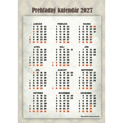 Katolícky nástenný 2027