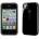 Speck CandyShell - хибриден гумиран кейс за iPhone 4/4S (черен)
