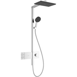 Hansgrohe Raindance Alive Q - Душ комплект с термостат, 21x34 cm, 3 струи, EcoSmart, хром 24591000 (24591000)