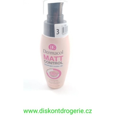 Dermacol Matt Control make-up 3 Nude 30 ml