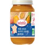 Babybio Био зеленчуково пюре Babybio - Киноа и сладка царевица, 8 м+, 200 g (3288130510362) - ozone