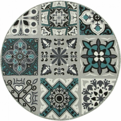 Nej-koberce Patchwork tyrkysový