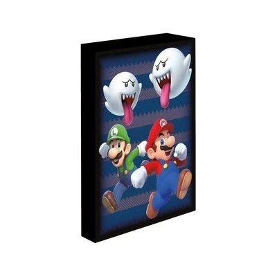Obraz LED svietiace 30x40 cm, Super Mario