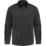 Horsefeathers Фланелка с дълъг ръкав за колоездене Horsefeathers Prom Shirt Cycling jersey - Dark Gray (056-3960-0211)