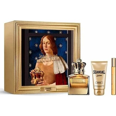 Jean P. Gaultier Scandal Absolu Pour Homme EDP 100 ml + EDP 10 ml + sprchový gel 75 ml