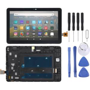 Amazon LCD Дисплей и Тъч Скрийн с Рамка за Amazon Kindle Fire HD 8 Plus/HD 8 2020