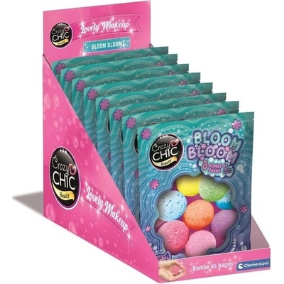 Crazy Chic: Bloom Bloom farebné bomby do kúpeľa 8 ks