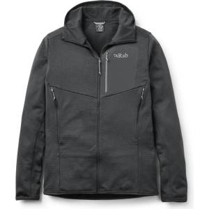 Rab Мъжко поларено яке Rab Ascendor Hoody Fleece jacket - Black - размер XXL (005-6173-0115)