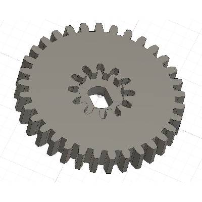 Compatible Зъбно колело 33Т, REXEL Optimum Autofeed+ 45x 50x (REX-45X-GEAR-33T)