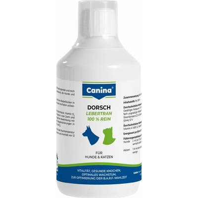 Canina Olej z tresčích jater 500 ml