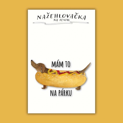 ePiPí Nažehlovačka Mám to na párku