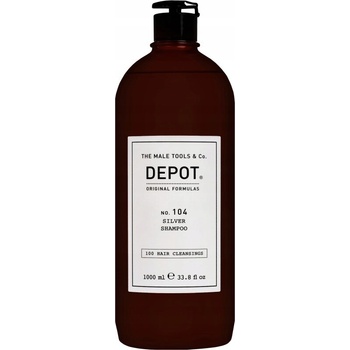 Depot No. 104 Silver Shampoo šampón na ochranu farby 1000 ml