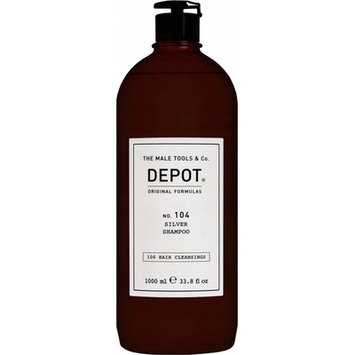 Depot No. 104 Silver Shampoo šampón na ochranu farby 1000 ml