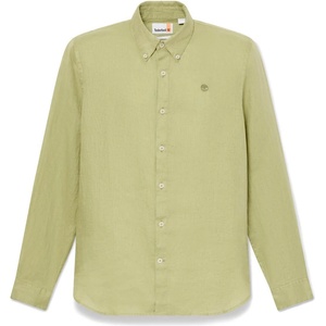 Timberland Мъжка риза с копчета Timberland Mill Brook Linen Shirt - Sage - размер 3XL (033-3225-0115)