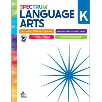 Spectrum Language Arts Workbook, Grade K