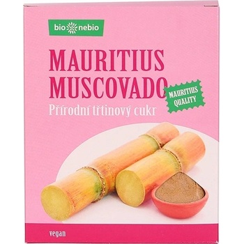 BioNebio MUSCOVADO Trstinový cukor 400 g