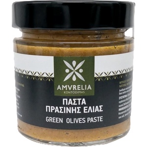 Amvrelia kontodimas Паста от зелени маслини 200 гр. - стъклен буркан