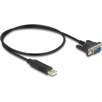 Delock USB 2.0 сериен към RS-232 адаптер с компактен корпус на сериен конектор 50 cm FTDI