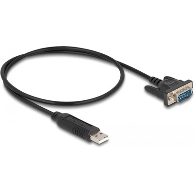 Delock USB 2.0 сериен към RS-232 адаптер с компактен корпус на сериен конектор 50 cm FTDI