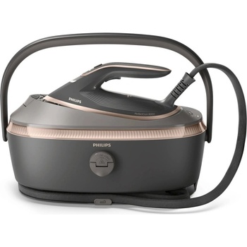 Philips Парогенератор Philips PerfectCare 8000 Series, 215 g/min непрекъсната пара, 750 g/min парен удар, 1.4 л. резервоар, гладеща плоча SteamGlide Elite, OptimalTEMP, Easy De-Calc, 3120W, сива (PSG8200/80)