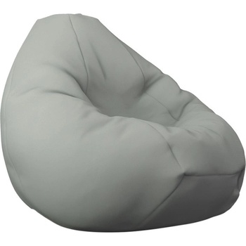 Image 1 of PUFRELAX Калъф за пуф круша, 320л. , Nirvana Grande - Teteron Grey (COVER_PUF-G-NGR-TEX-GRE)