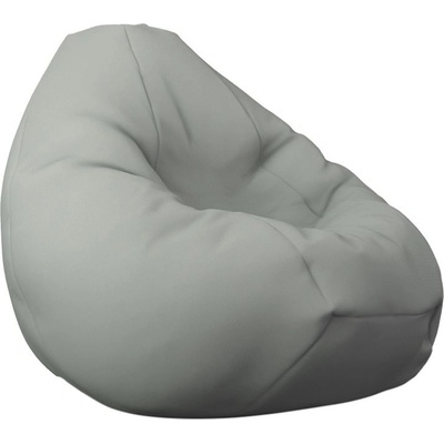 PUFRELAX Калъф за пуф круша, 320л. , Nirvana Grande - Teteron Grey (COVER_PUF-G-NGR-TEX-GRE)