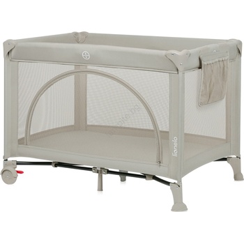 Lionelo - Преносима бебешка кошара LAURA Бежов пясък (LN0307)