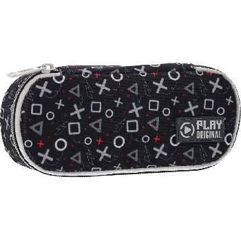 Play Овален ученически несесер Play Game - С 1 цип (162816)